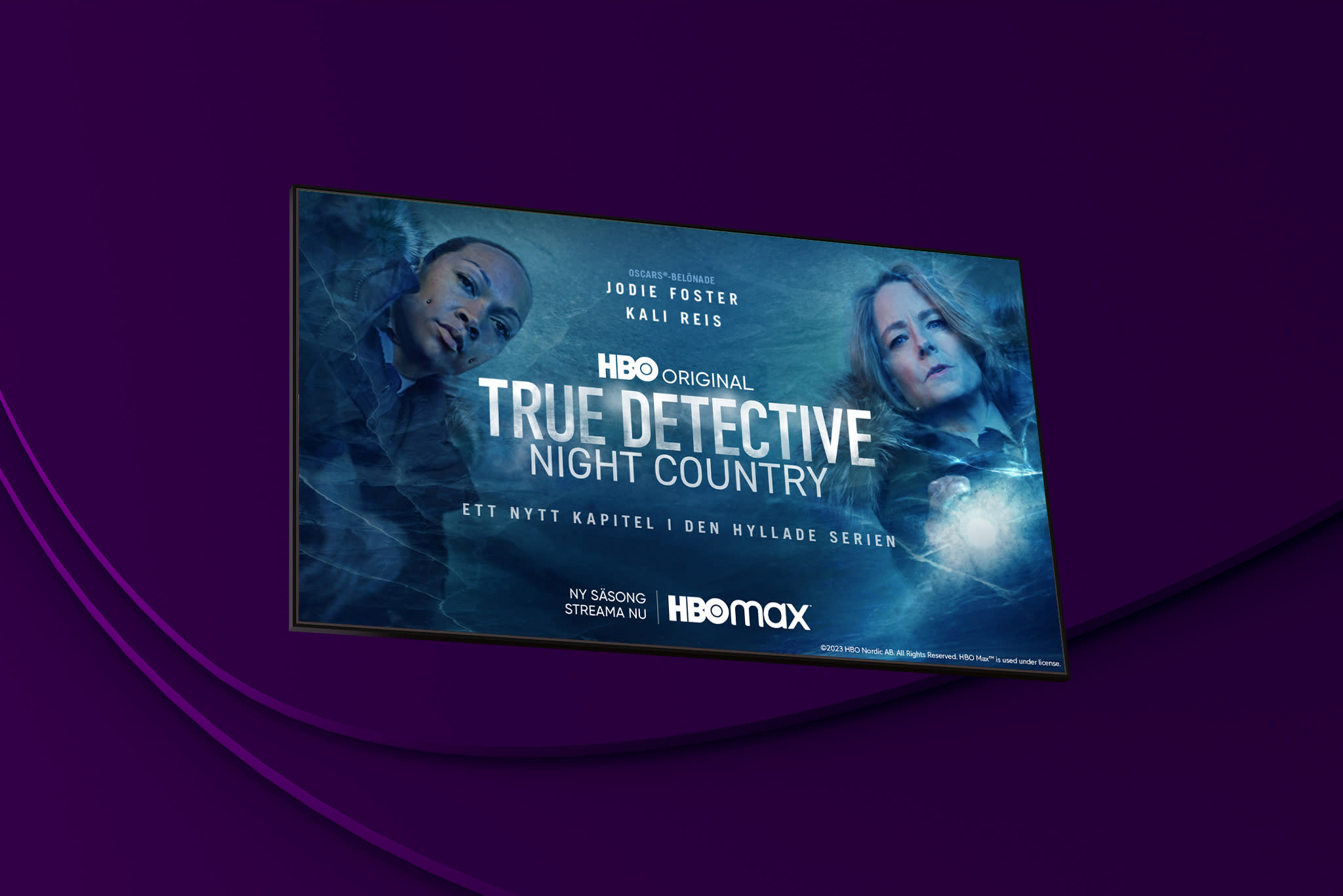True Detective: Night Country med prisbelönade Jodie Foster och Kali Reis i huvudrollerna kan du streama på HBO Max.